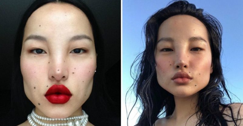 As if from another planet: fashion brands are fighting for the attention of a Tibetan alien model