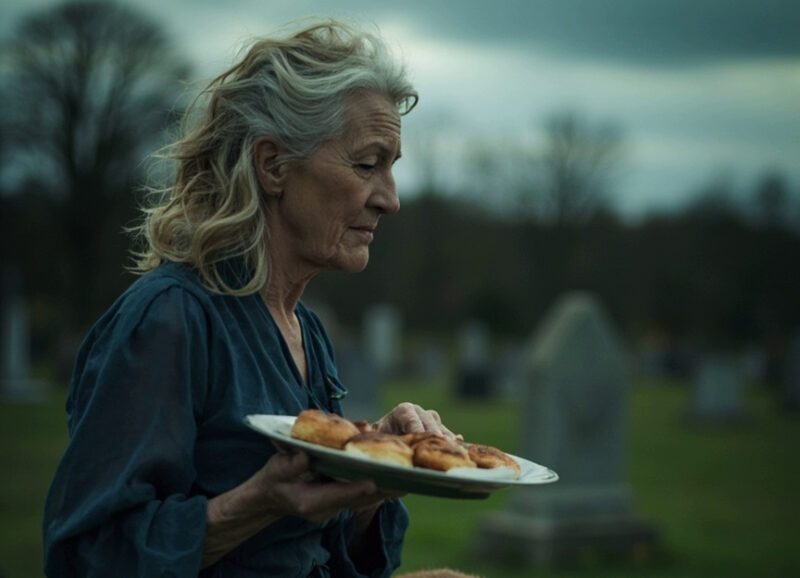I never would have imagined that such a surprise was waiting for me… at the cemetery