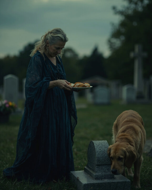 I never would have imagined that such a surprise was waiting for me… at the cemetery