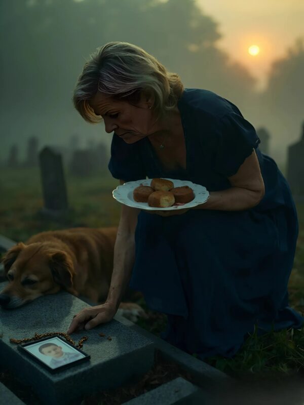 I never would have imagined that such a surprise was waiting for me… at the cemetery