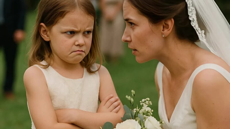 The day of our wedding was perfect… until my fiancé’s daughter said: “Daddy, don’t marry her, you already have a wife”