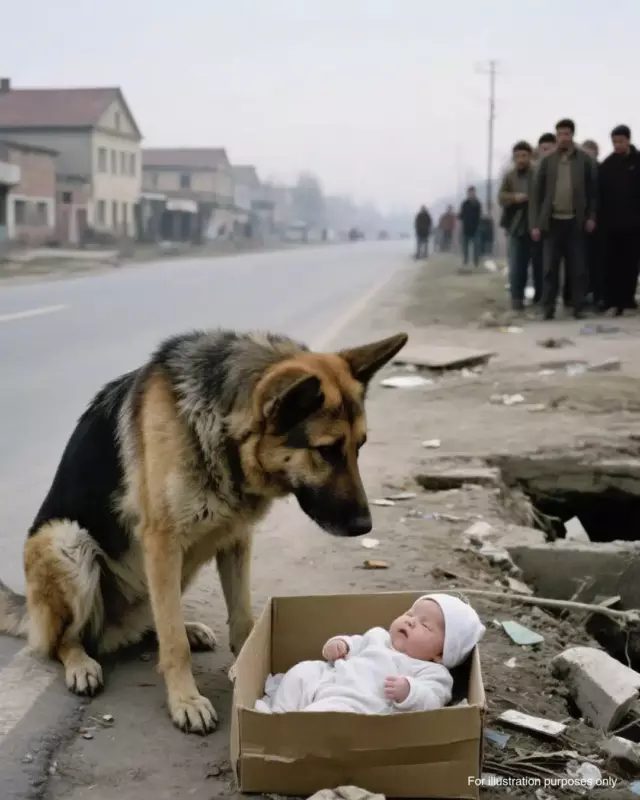 A hungry dog, lost in the rain, discovers a box… What he finds inside will send chills down your spine