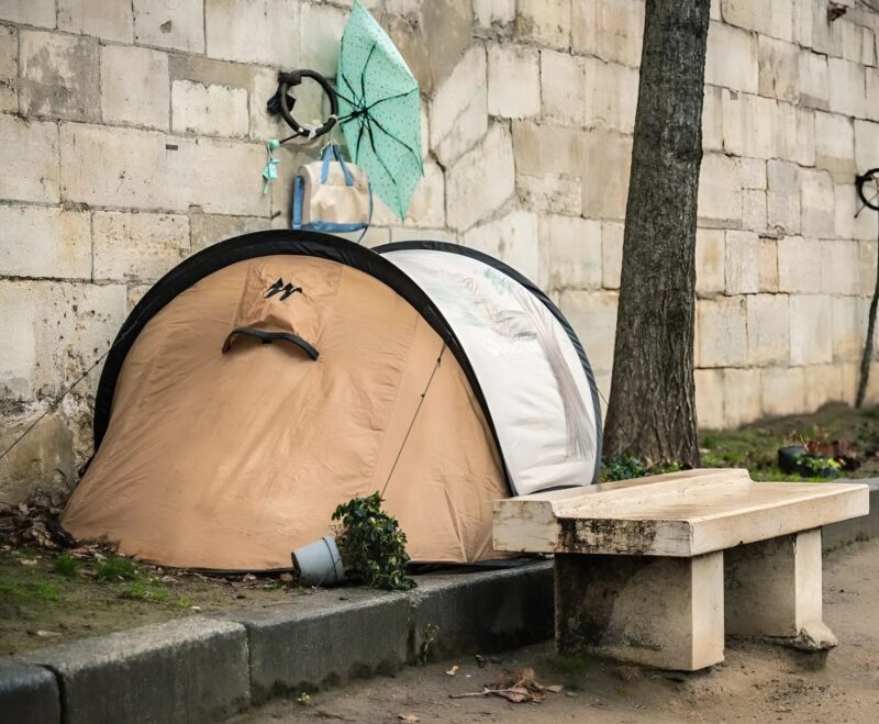 "We are homeless right now, but my boys still believe we’re just out camping on a fun little adventure"