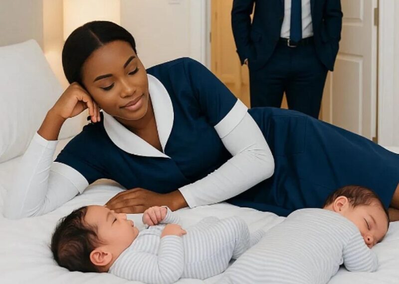 As noites do milionário viúvo eram intermináveis: seus gêmeos se recusavam a dormir… até a noite em que uma babá misteriosa realizou o impensável
