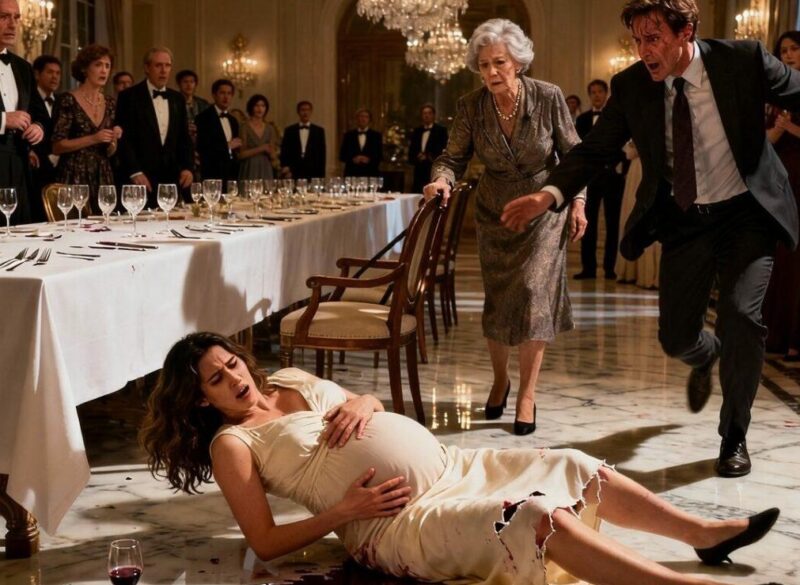 During the family dinner held in honor of Julien Hartmann, recently promoted, no one imagined that the evening would turn into a nightmare