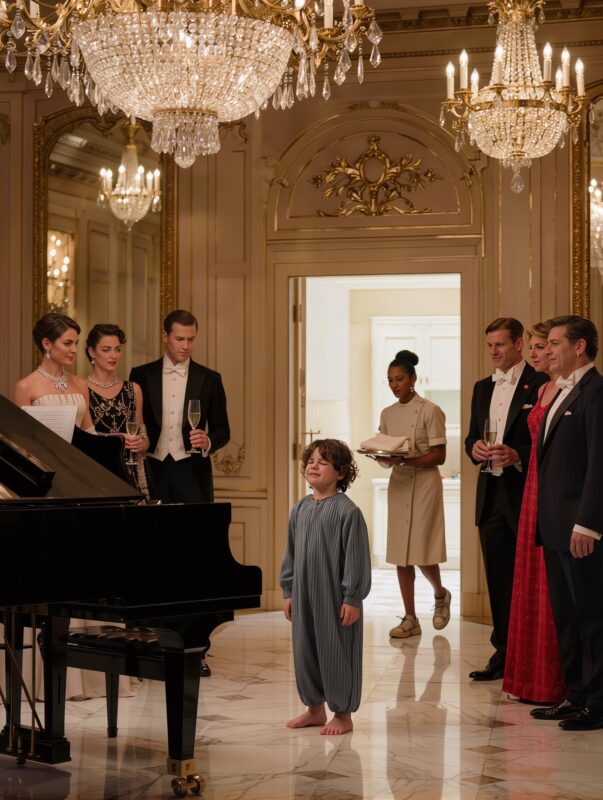 The millionaire’s baby started crying when he saw the housekeeper — then he said a word that froze the entire room