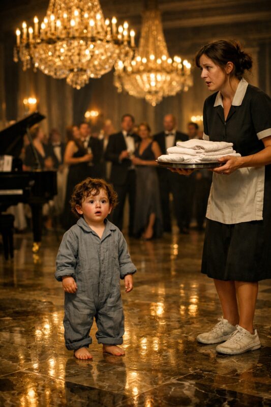 The millionaire’s baby started crying when he saw the housekeeper — then he said a word that froze the entire room