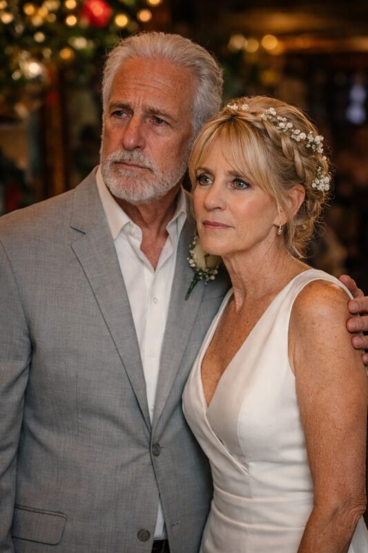 My father married my aunt after my mother’s death… but on the wedding day, my brother revealed a chilling truth