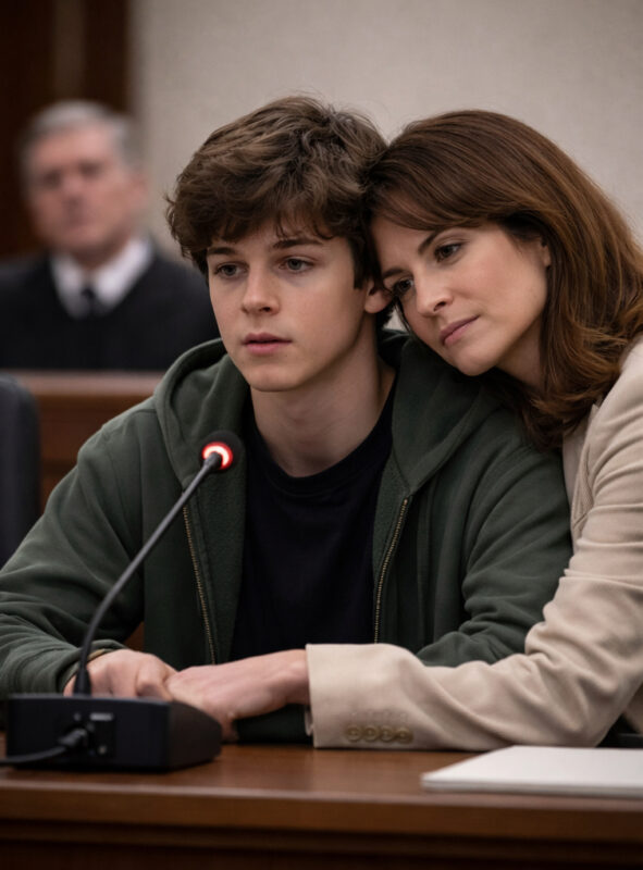 I raised for years a boy locked in silence… and what he said in court brought me to tears