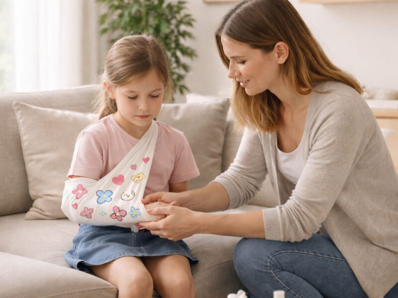 Every day, my daughter insisted that we remove the cast from her hand. She was convinced that something was inside it—something that moved and whispered at night, keeping her from falling asleep