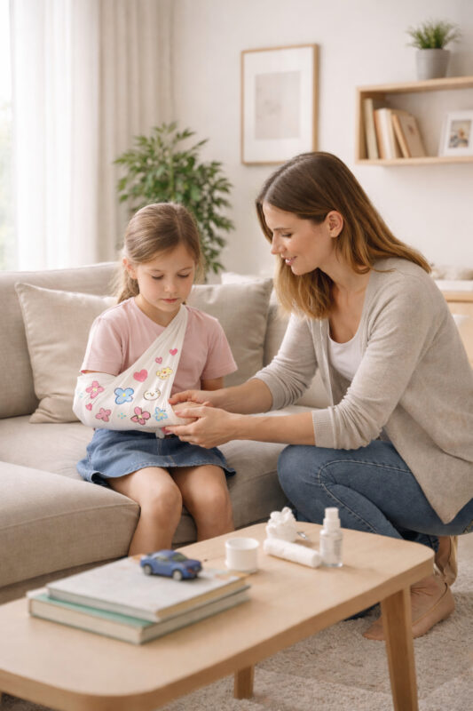 Every day, my daughter insisted that we remove the cast from her hand. She was convinced that something was inside it—something that moved and whispered at night, keeping her from falling asleep