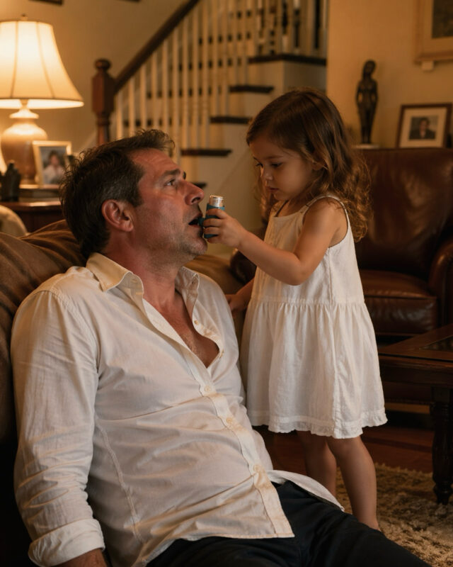 A billionaire collapsed, alone, in his silent mansion… then a feverish little girl did the unthinkable…