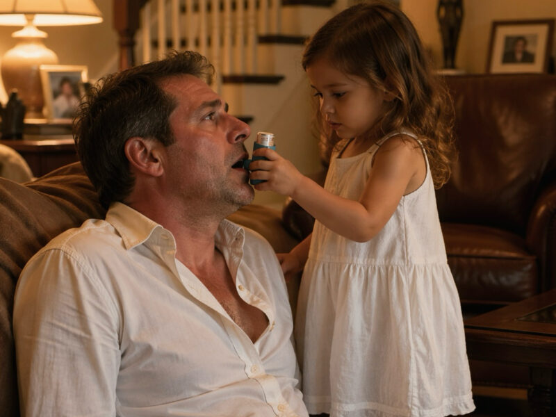 A billionaire collapsed, alone, in his silent mansion… then a feverish little girl did the unthinkable…