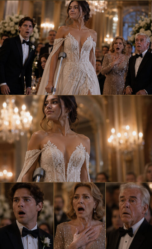 Twelve years after her own brother threw her out of the house with barely $800 in her pocket, calling her “ugly” and “worthless,” she reappears at his wedding… wearing a magnificent white dress that she designed herself