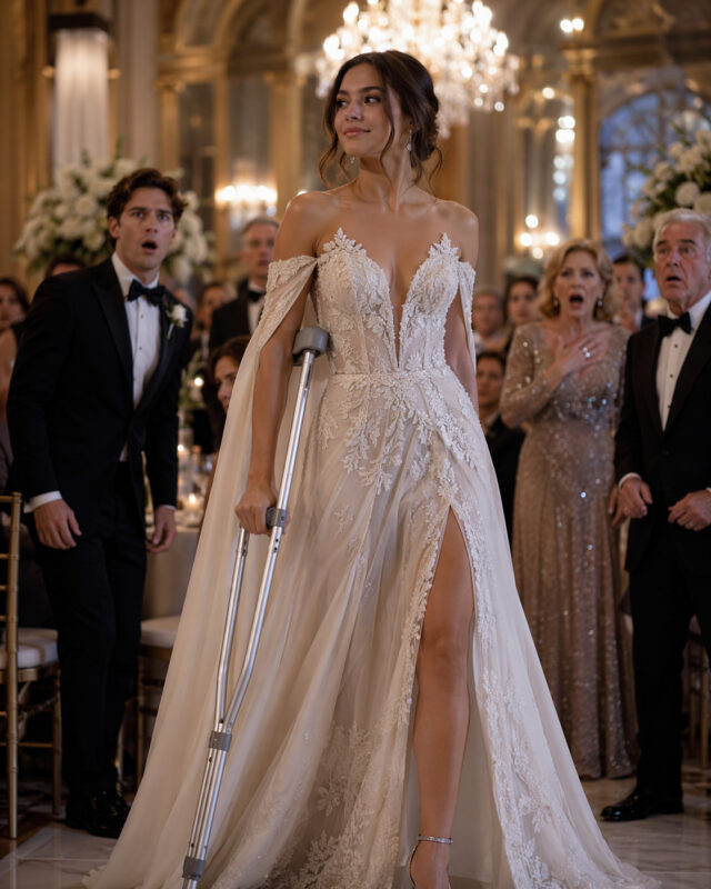 Twelve years after her own brother threw her out of the house with barely $800 in her pocket, calling her “ugly” and “worthless,” she reappears at his wedding… wearing a magnificent white dress that she designed herself