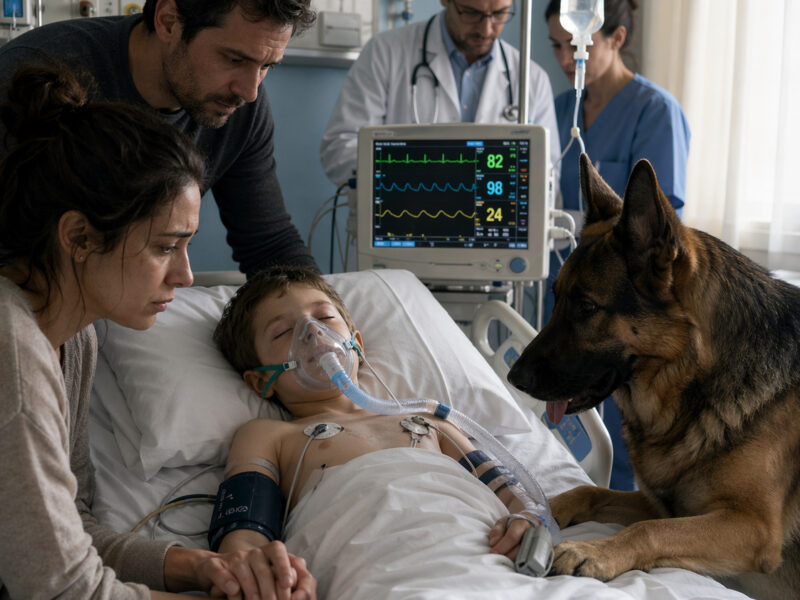 The doctors had prepared the family to say goodbye — until the boy’s dog entered the intensive care unit, and something completely unexpected happened…