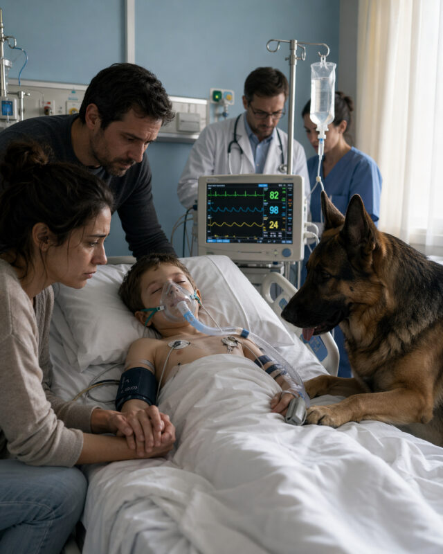 The doctors had prepared the family to say goodbye — until the boy’s dog entered the intensive care unit, and something completely unexpected happened…