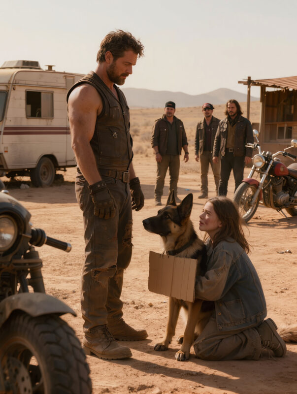 On Route 79, the little girl wasn’t asking for help… she was trying to sell me her dog