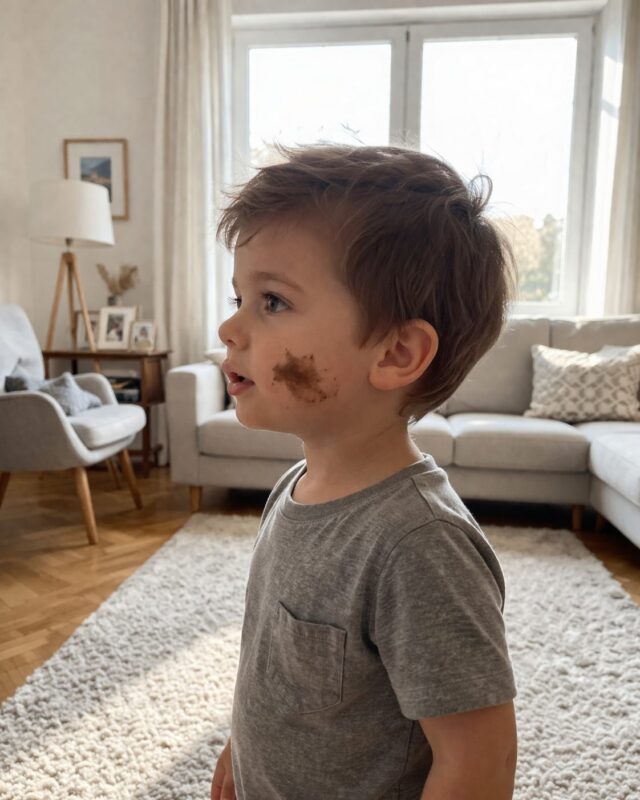 My four-year-old son had a mole on his cheek that, over time, started to grow. When we finally decided to see a doctor, he examined it carefully… and then said something that left us deeply shocked