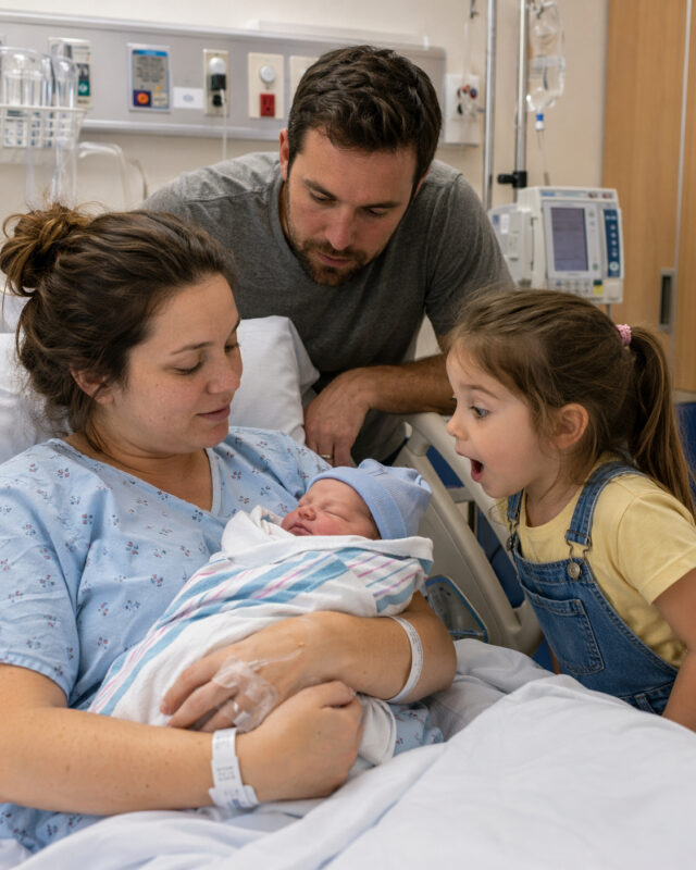 My 12-year-old daughter looked at my newborn… then she screamed: “That’s not my brother!” A few days later, what we discovered at the hospital left me shaken…