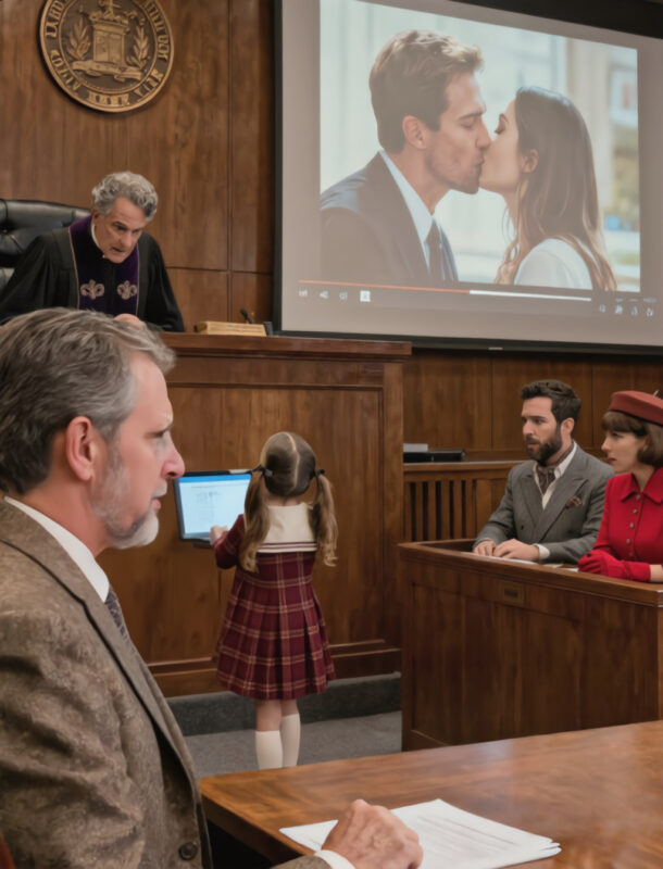 My husband told me he wanted a divorce… but in court, our 10-year-old daughter suddenly stood up and said: “Your Honor… may I show you something my mother doesn’t know?”