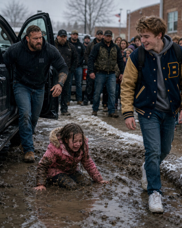 He thought he was untouchable at high school… until he pushed my nine-year-old sister into freezing mud… and the lesson he received, he will never forget…