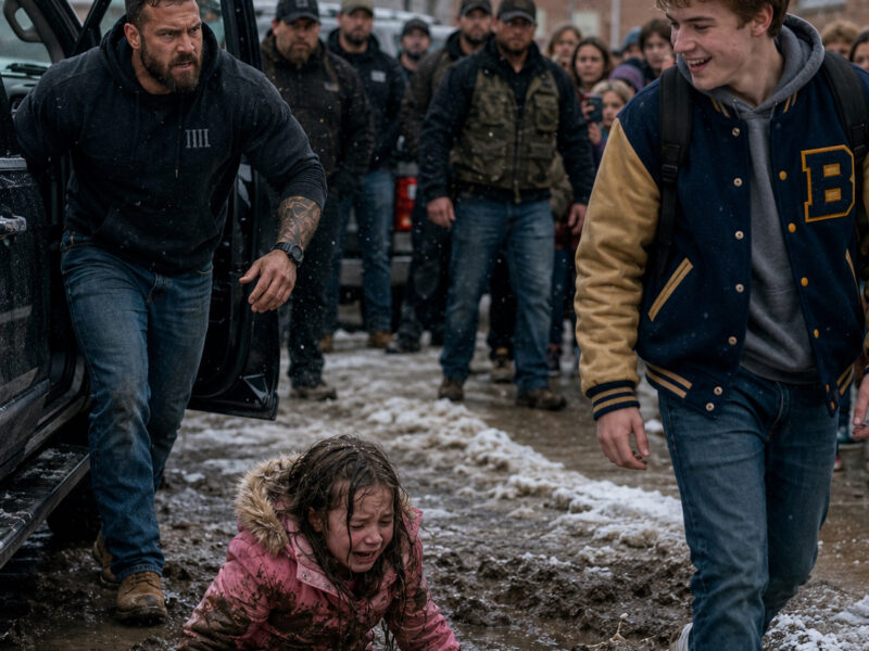 He thought he was untouchable at high school… until he pushed my nine-year-old sister into freezing mud… and the lesson he received, he will never forget…
