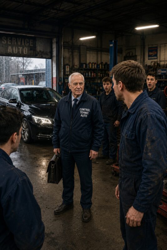 He spoke with contempt to an old man who came to the garage… without imagining that he would regret it a few hours later...