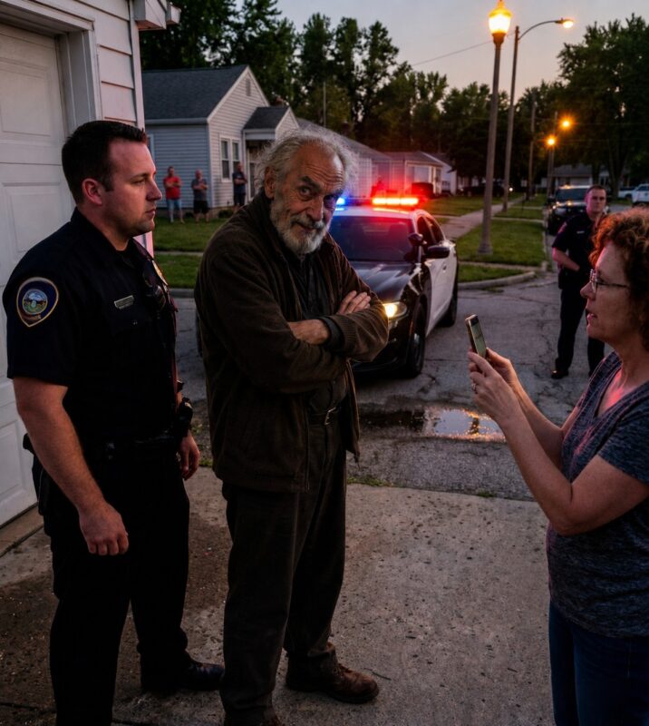 A giant dog appeared in front of our house… The neighbors accused my 72-year-old father of making dogs disappear in exchange for money; When the police opened his garage… everything they discovered there caused a real shock…