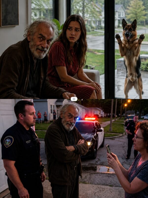A giant dog appeared in front of our house… The neighbors accused my 72-year-old father of making dogs disappear in exchange for money; When the police opened his garage… everything they discovered there caused a real shock…