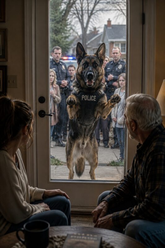A giant dog appeared in front of our house… The neighbors accused my 72-year-old father of making dogs disappear in exchange for money; When the police opened his garage… everything they discovered there caused a real shock…