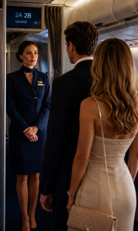 I welcomed my husband aboard my flight… seated beside another woman, enjoying the money I had helped him obtain. At 30,000 feet in the air, I didn’t make a scene — I turned his betrayal into evidence capable of destroying everything he had built