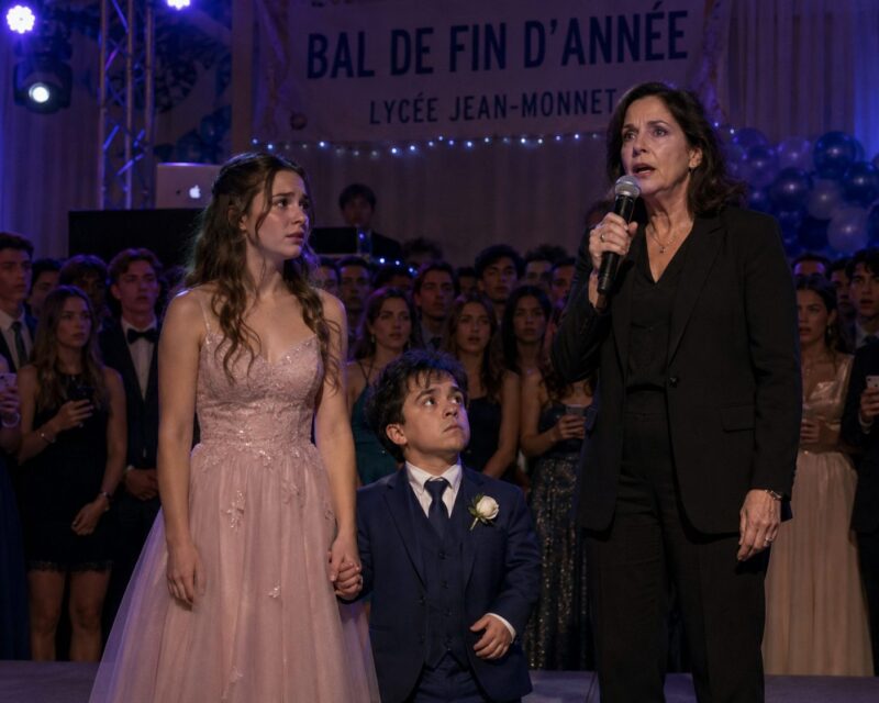 Everyone mocked my boyfriend at prom because of his height… then our teacher took the microphone and revealed the truth
