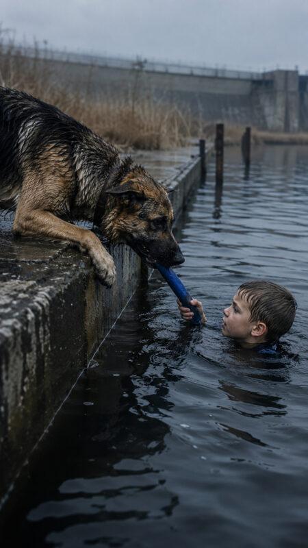 A 7-year-old boy fell nearly 10 meters into a flooded quarry. Heavy rain was pouring down that day, the water was freezing cold, he was too weak to swim, and every second brought him closer to disaster...