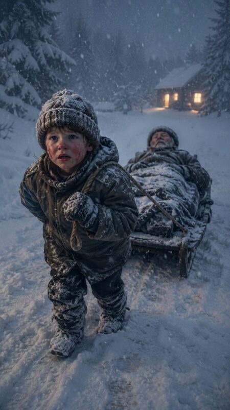 At Just 5 years old, Aiden crossed a snowstorm to save hs grandfather... What rescuers discovered at the end of his journey left everyone speechless...