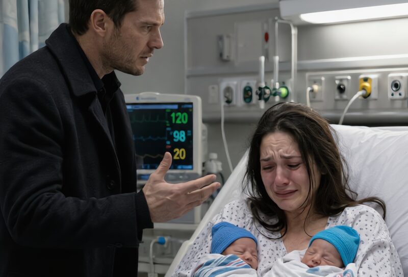 My husband abandoned me and our newborn twins because his wealthy mother ordered him to... He chose his mother’s money over his pregnant wife and walked away without looking back