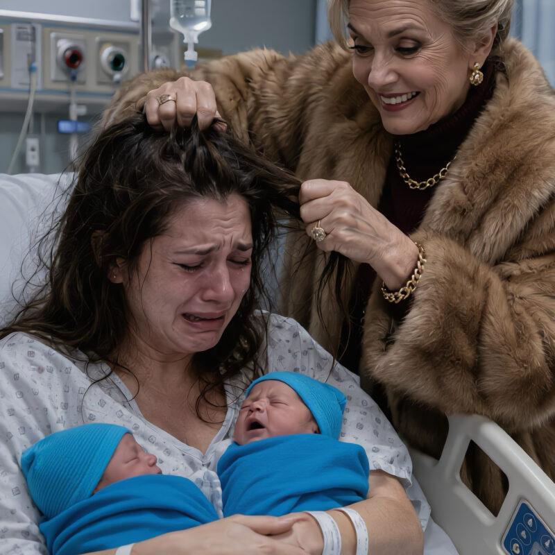 My husband abandoned me and our newborn twins because his wealthy mother ordered him to... He chose his mother’s money over his pregnant wife and walked away without looking back