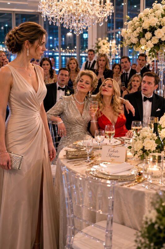 My mother-in-law seated my husband’s mistress at the family table to humiliate me… She quickly regretted It