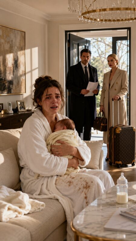 Three months after the birth of our daughter, my husband stepped through the front door carrying another woman’s suitcase. In a completely detached tone, he said: “She’s going to live here; I want a divorce.”