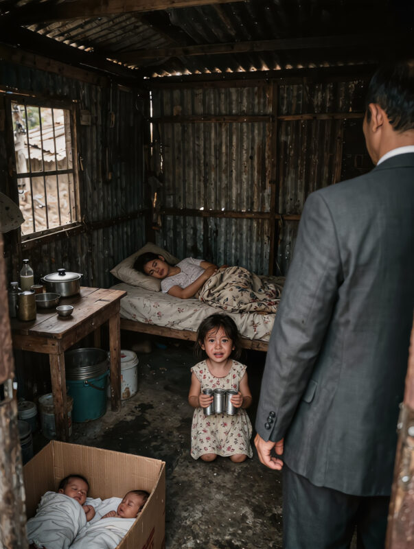 “Please… don’t tell him anything…” — The terrifying secret of the little girl who begged for two cans of baby formula at the supermarket