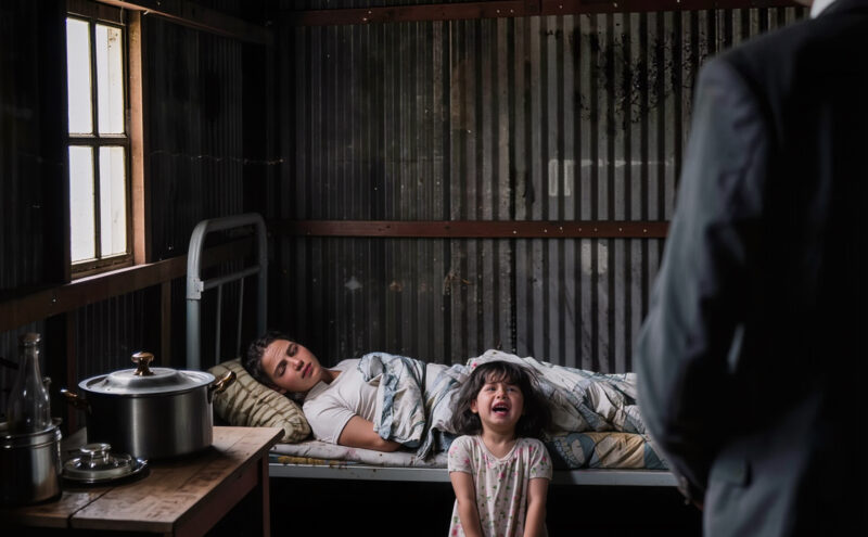 “Please… don’t tell him anything…” — The terrifying secret of the little girl who begged for two cans of baby formula at the supermarket