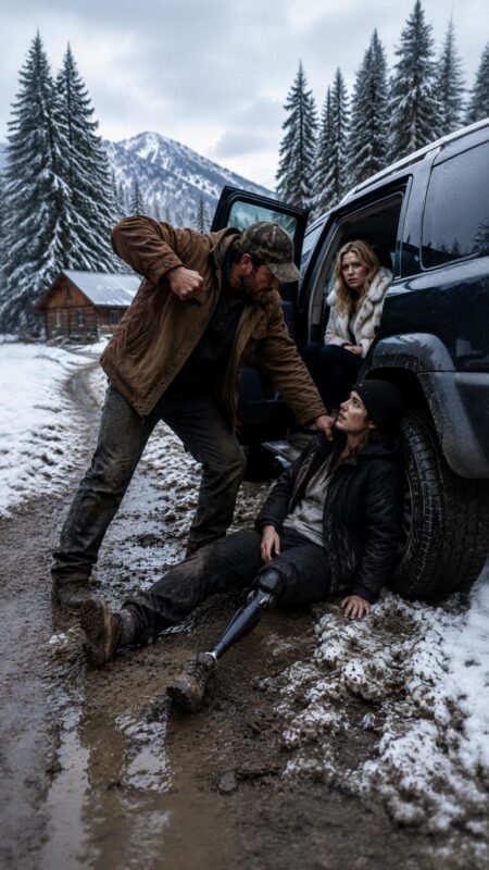 While I was still recovering from the accident that cost me a leg, my husband tore off my prosthesis before abandoning me in the middle of a snowstorm...