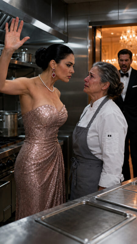 She slapped a humble head chef in the middle of the kitchen… Then mateo discovered that woman was his mother