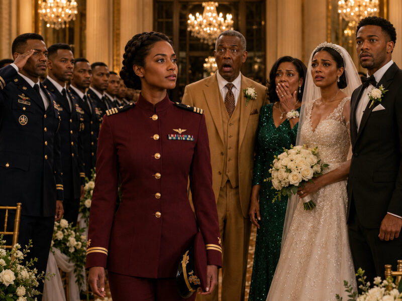 They had always dismissed their daughter’s career as an admiral… until the day of her sister’s wedding, when a general and 200 navy seals stood up to reveal the truth and leave the entire family in shock