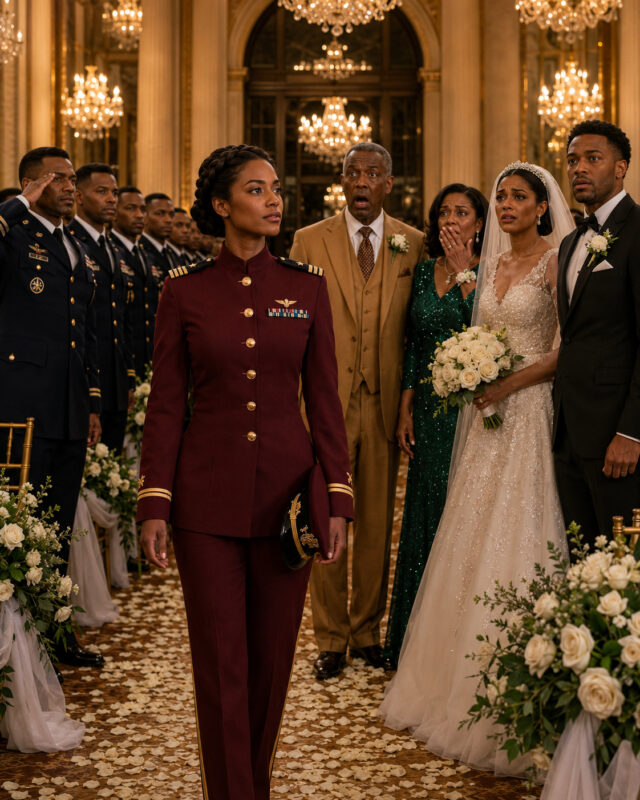 They had always dismissed their daughter’s career as an admiral… until the day of her sister’s wedding, when a general and 200 navy seals stood up to reveal the truth and leave the entire family in shock