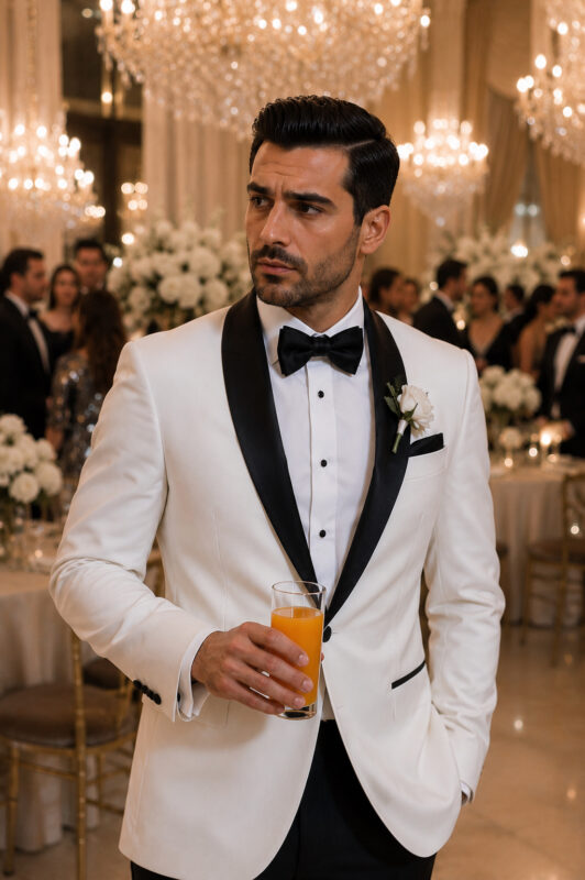 She slipped a tablet into the groom's glass of orange juice on their wedding day, smiling as though she had already won. No one noticed... until the housekeeper rushed forward and knocked the glass onto the floor