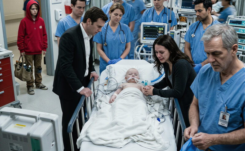 Eight doctors had lost all hope for a baby in danger… until a young street boy noticed a detail no one else had seen