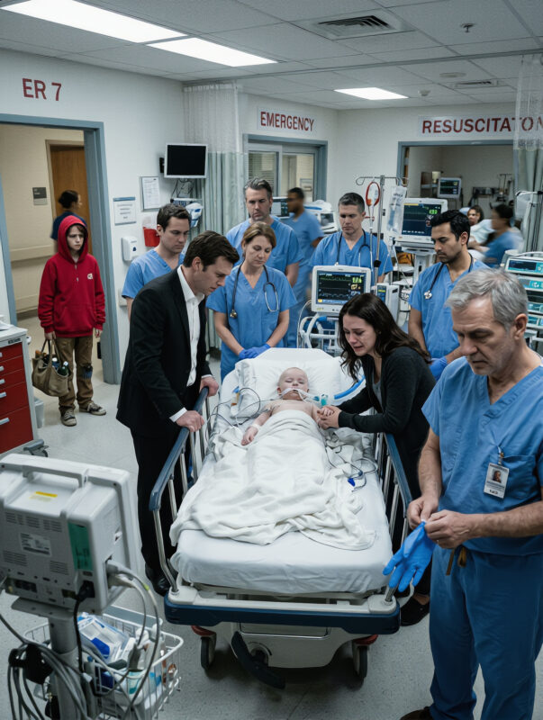 Eight doctors had lost all hope for a baby in danger… until a young street boy noticed a detail no one else had seen