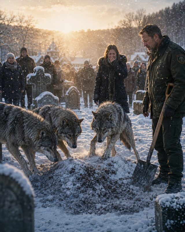 Wolves dug up a child's grave in front of her family... What they discovered shocked everyone!