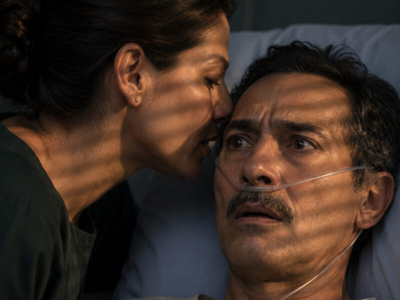 For twelve years, she knew that her husband was cheating on her… yet she never said a word. She continued taking care of him, playing the role of the perfect wife… until the day she approached his deathbed, leaned toward his ear, and whispered a few words that left him paralyzed, unable to breathe. No one could have imagined what she was about to reveal…